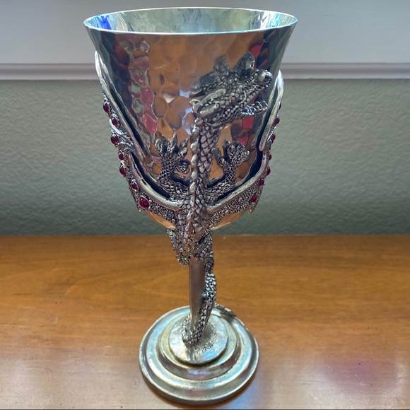 🚫SOLD🚫Fellowship Foundry • Pewter Lorenzo Goblet - Picture 3 of 14